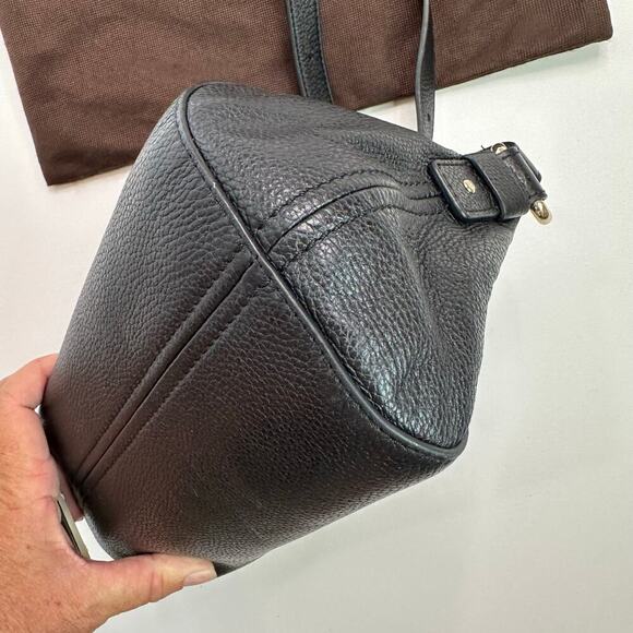 Kate Spade New York Black Pebble Leather Crossbody Handbag - Picture 7 of 13